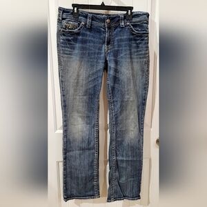 Silver Jeans Co Suki Flap 17" Women's Denim Jeans